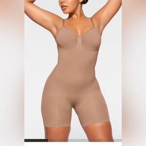 SKIMS Tan Shapewear Bodysuit